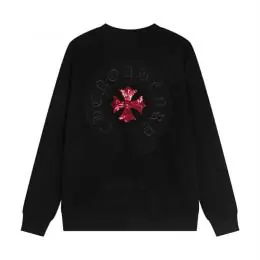 chrome hearts sweatshirt manches longues pour unisexe s_12473a2